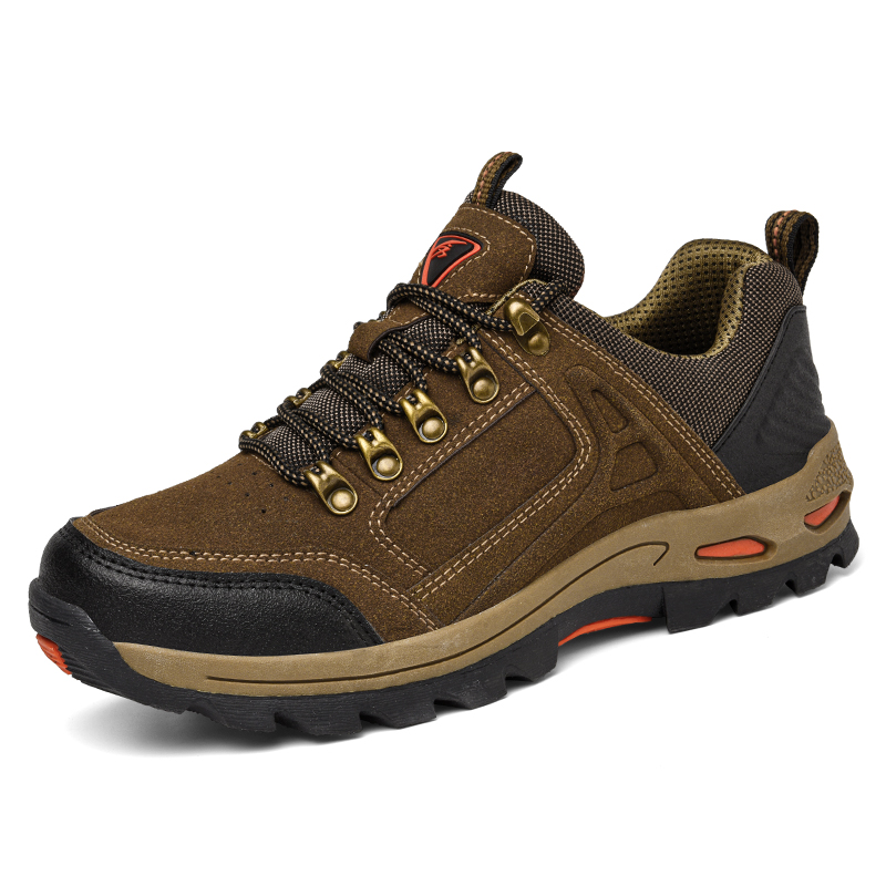 Men's Comfortable Waterproof Hiking Shoes & Work Shoes – Non-Slip Wide Fit Protection