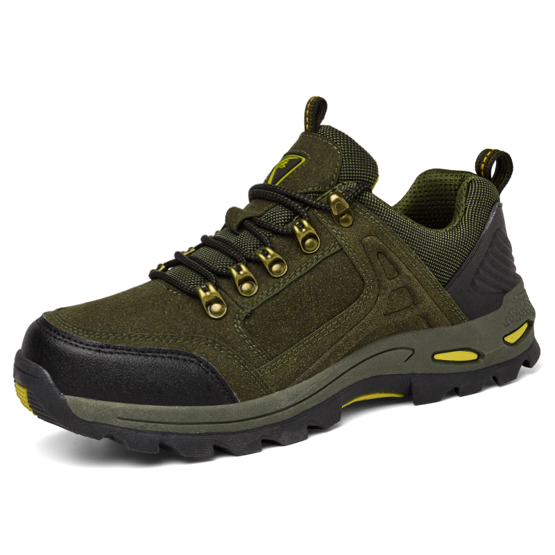 Men's Comfortable Waterproof Hiking Shoes & Work Shoes – Non-Slip Wide Fit Protection