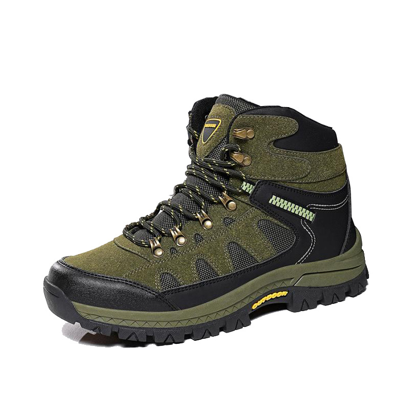 Men’s Waterproof Hiking & Work Boots with Arch Support & Wide Toe Comfort