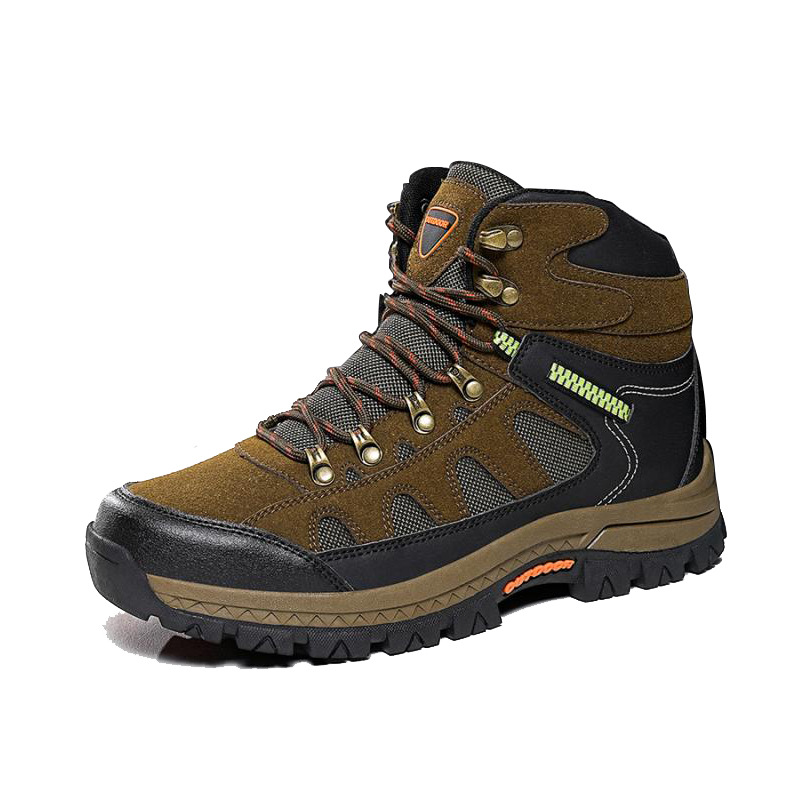 Men’s Waterproof Hiking & Work Boots with Arch Support & Wide Toe Comfort