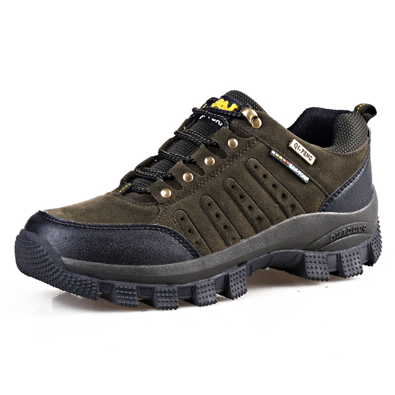 Men's Orthopedic Hiking Boots - Safe and Comfortable Work Boots - Waterproof, Slip-resistant, Impact-resistant, and Puncture-resistant - Wide Toe, Arch Support, and Ankle Support - Money-back Guarantee if ineffective.
