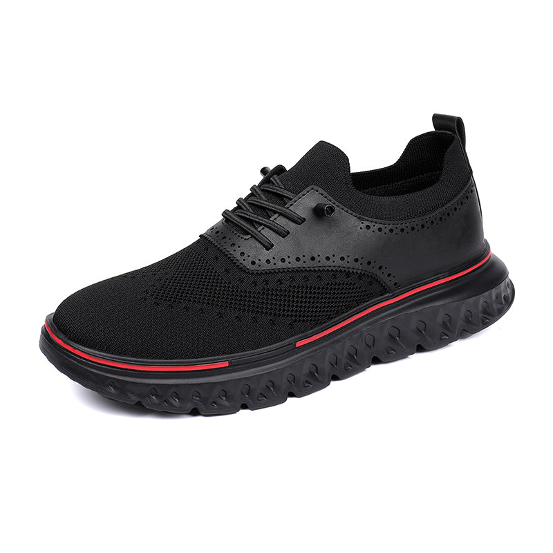 Men's lightweight waterproof Oxford shoes, comfortable and soft, suitable for walking - wide last and extended design