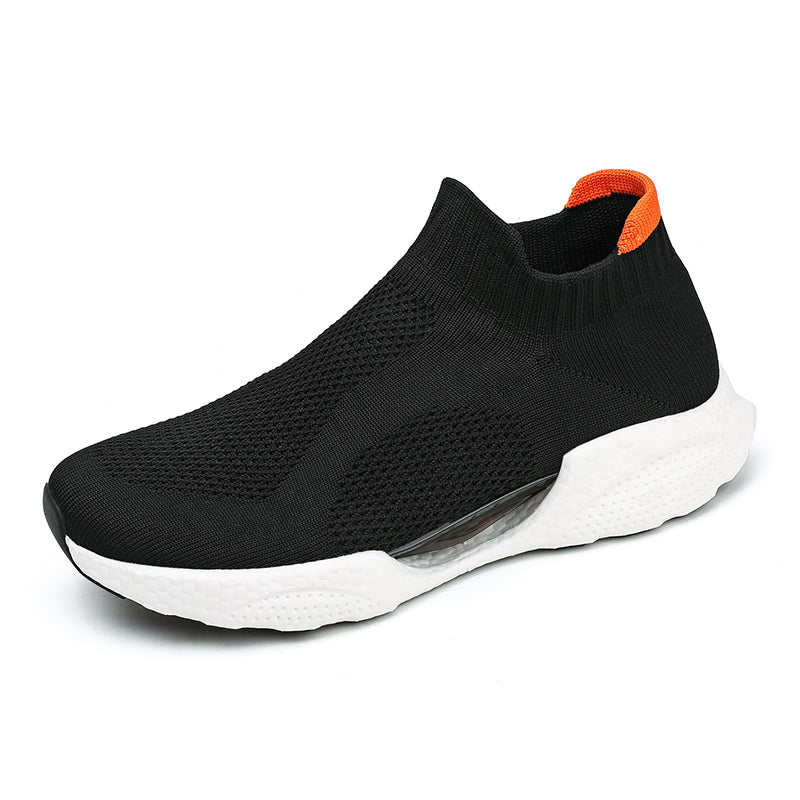Men's Slip-On Sneakers – Laceless, Breathable, Non-Slip Grip, Cushioned Footbed, Wide Toe Box